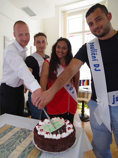Ein vom europäischen Fond gefördertes Projekt für benachteiligte tschechische Jugendliche aus unserer Partnerstadt Usti nad Labem.
